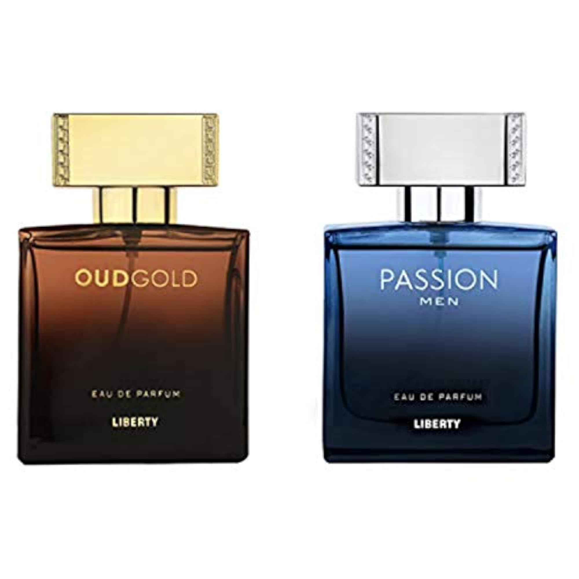 Oud Gold & Passion Perfume Combo for Men, 50ml Each
