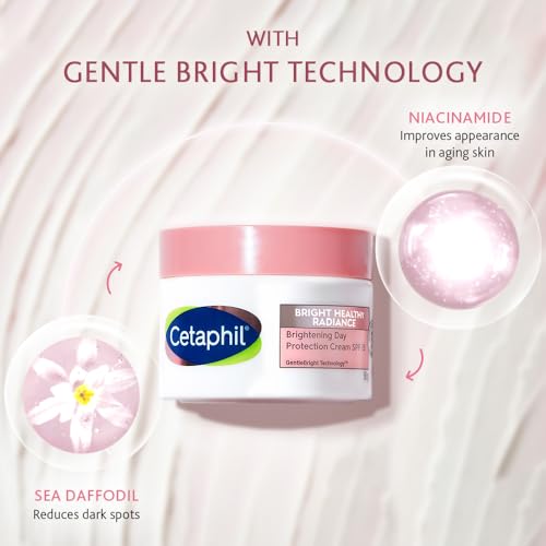 Cetaphil Brightening Night Comfort Cream - 50 g| For Dark Spots, Uneven Skin Tone| Hyaluronic Acid & Niacinamide| Fragrance Free| Dermatologist Recommended - Image 5