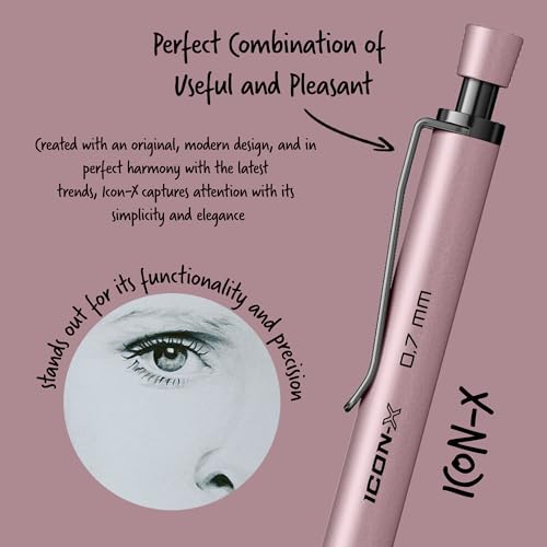 Image of Scrikss 0.7mm Mechanical Pencil | Powder Pink | Icon-x