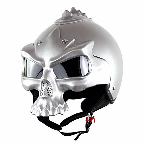 Casque Moto Demi Casque d'Été GZZ Harley Locomotive Taille M