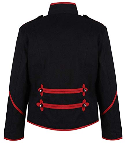 Image of Ro Rox Steampunk Military Drummer Parade Jacket Emo Punk Men's Jackets Gothic Clothing