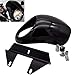 Coque de phare avant KaTur - Kit de support de pare-soleil pour projecteur à fourche - Pour les Harley Sportster Cafe Drag Dyna FX XL depuis 1973