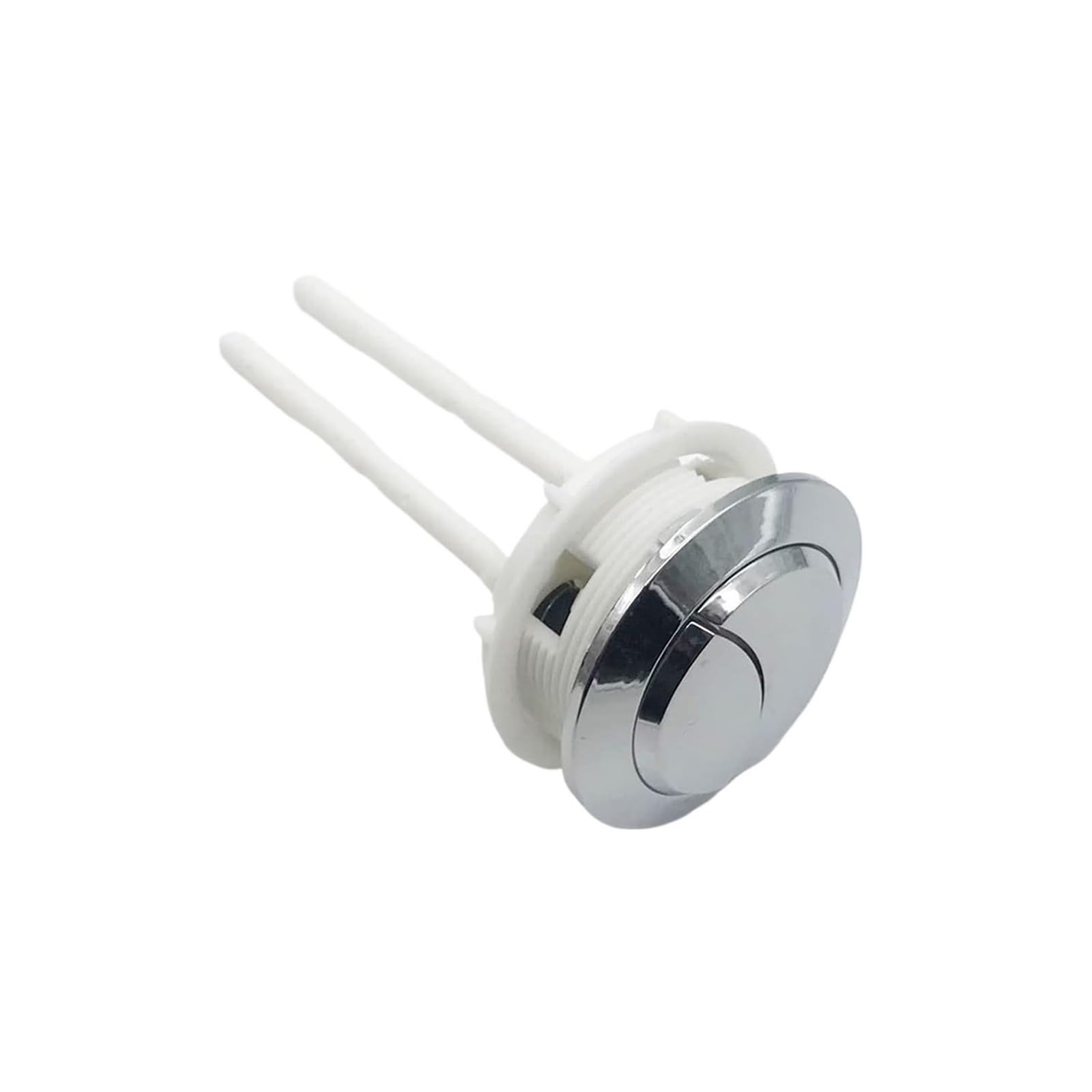 dfEDRd Dual Push Button Toilet Flush Button, Durable Bathroom Toilet Accessories for One-Piece, Two-Piece, and Squatting Toilets(58MM)