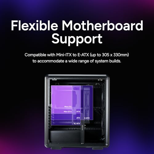 Image of Cooler Master MasterFrame 500 Mesh Black Aluminum ATX Mid-Tower PC Case + V4 Alpha 3DHP CPU Air Cooler High Airflow Bundle