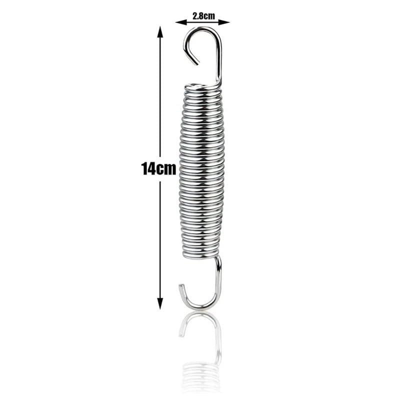 Robuste molle per trampolino – Molle di ricambio per carichi pesanti per maggiore rimbalzo e sicurezza – Accessori per trampolino da giardino per prestazioni ottimali