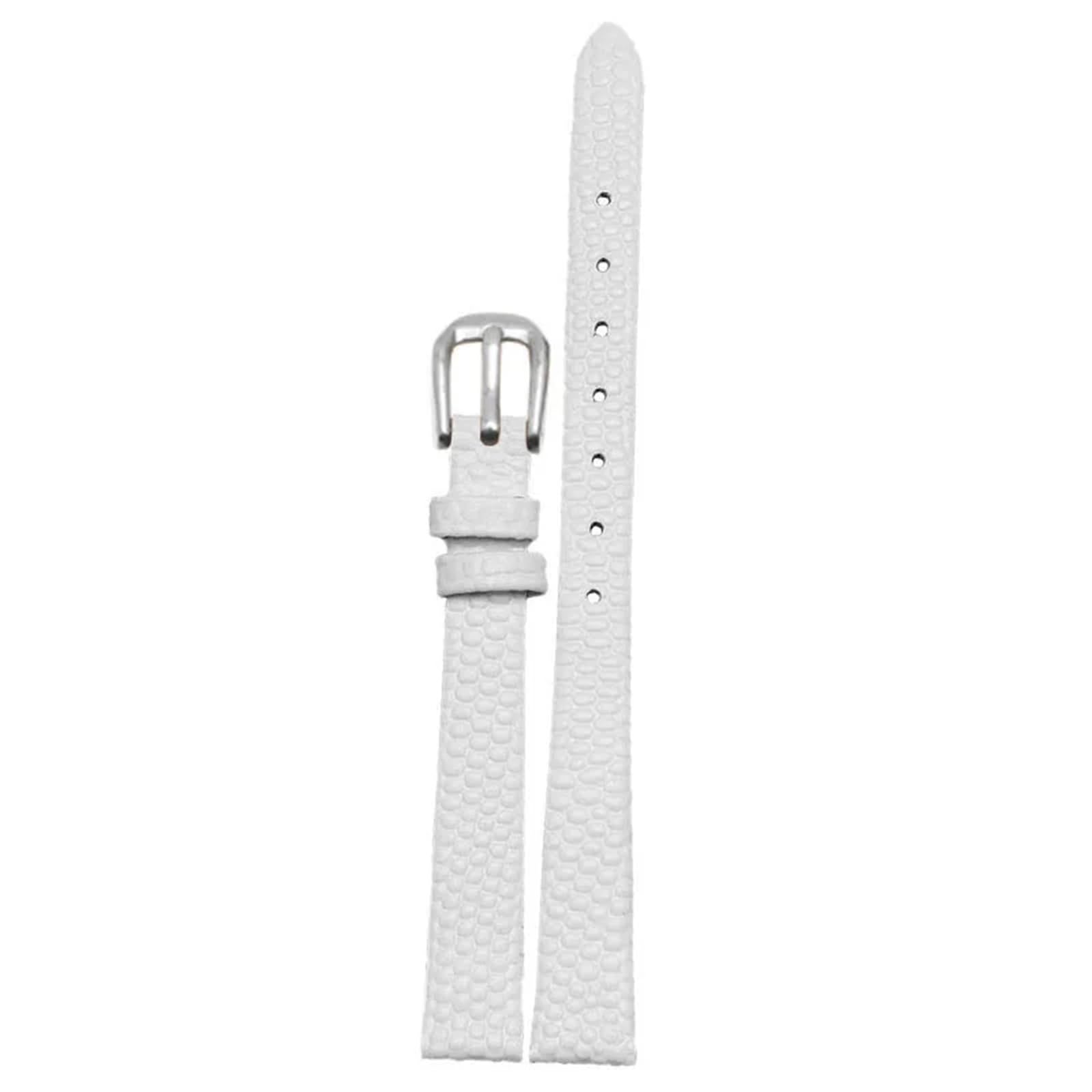 XMKT Cinturino in vera pelle da donna 6 mm 8 mm 10 mm 12 mm lucertole cinturino in pelle piccoli orologi da polso cintura fibbia Pin