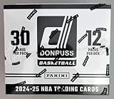 2024-25 Panini Donruss NBA Basketball Fat Pack Cello Box (12 Packs, 30 Cards per Pack)