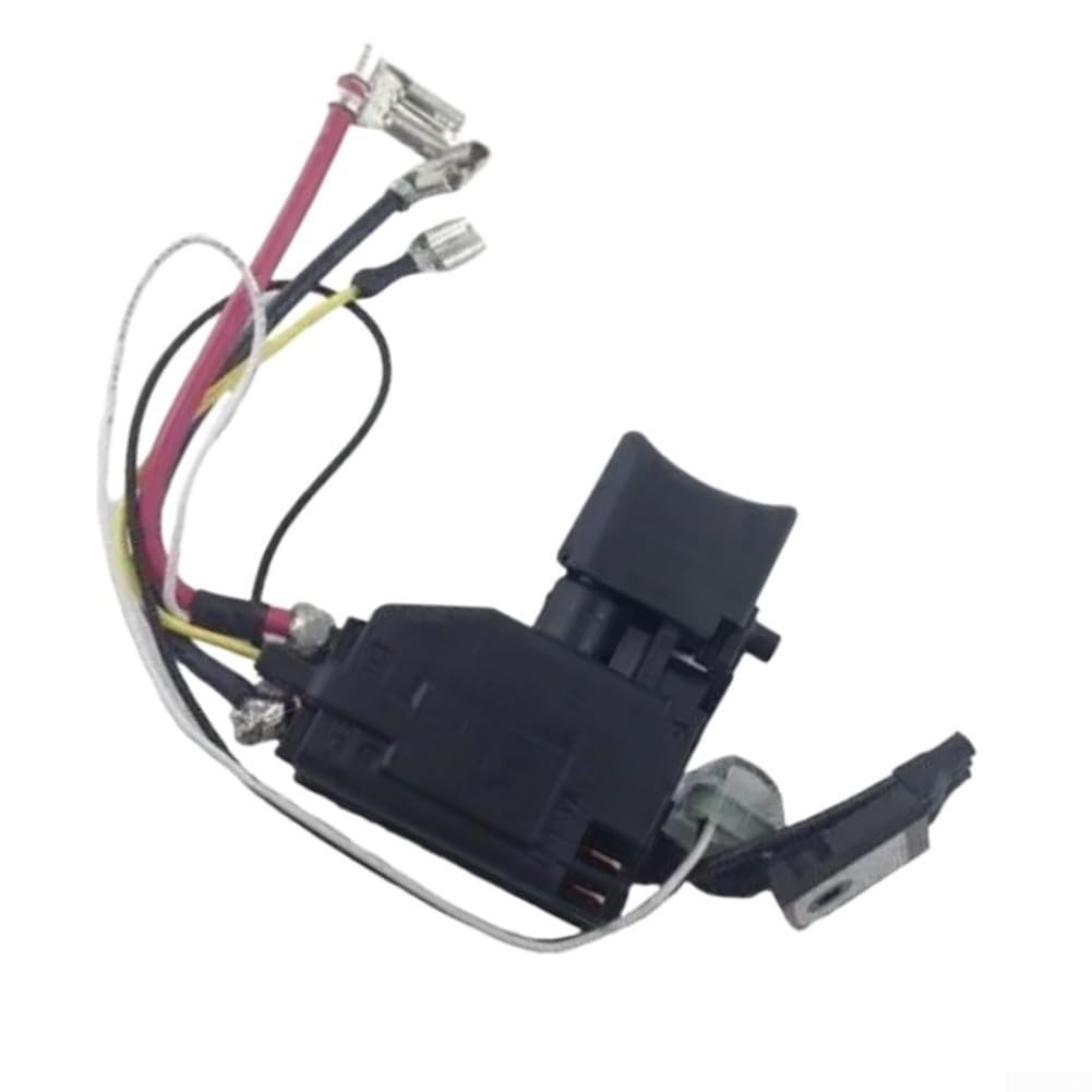Switch Replacement for XPH10Z XFD10Z DDF482 Cordless Drill 650753-7 632F27-4 Black Plastic OEM Style Robust Trigger Control Power Tools Accessory