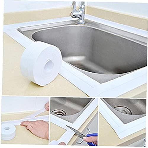 Wasbare Zelfklevende Caulk Strip Zelf Waterdichte Reparatie Tape voor Bad Badkamer Aanrecht Wastafel Rand Douche Toilet… - Image 5