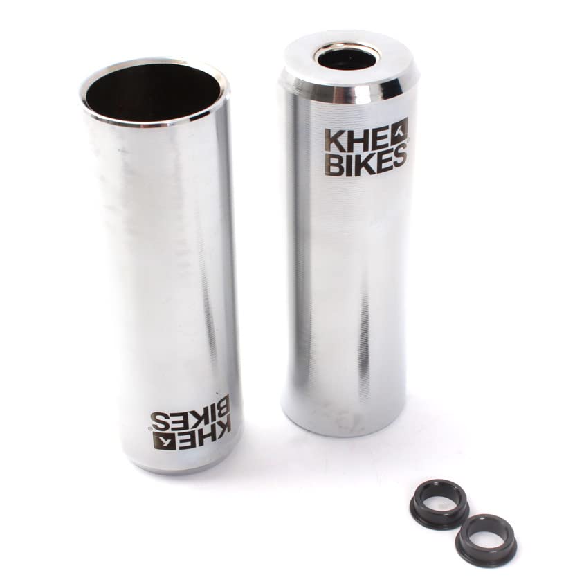 Amazon.com : KHEbikes KHE CNC PRO BMX Pegs 10 mm 14 mm Silver