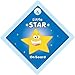 Little Star Panneau sur planche, voiture, bleu, Little Star sur Board, Little Star voiture Panneau, panneau bébéà bord, bébéà bord, panneau bébé, signe pour voiture, Maternité, Paternité, Sticker en vinyle, pare-chocs, signes pour voiture