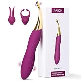 Clitoral Vibrator Sex Toys for Women - SVAKOM Female Squirting Vibrators Clit G-Spot Dildo Nipple Stimulator Anal Vibe - High Frequency Personal Massager Wand Adult Sensory Toy 2 Silicone Heads