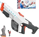 Electric Water Gun, Automatic Water Gun with Water Absorption, 610CC Capacity Double Shooting Mode Water Guns,Range up to 32-45 FT, Summer Water Toys for Pool Party Beach Outdoor