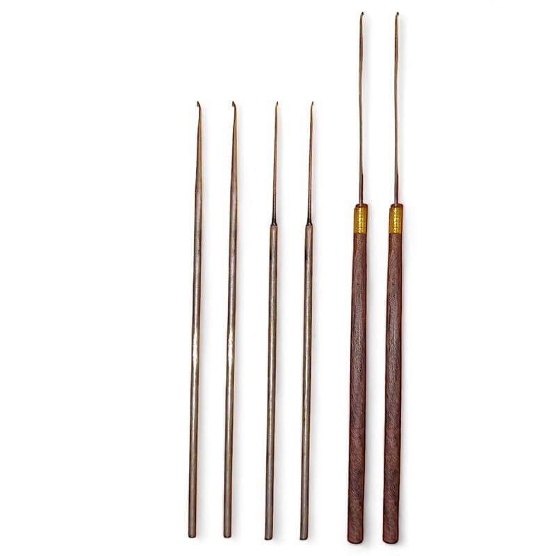 Aari Needle Set|Aari Needle Combo Pack|Aari Iron Needle Set|Tulip Brand Aari Needle|Tulip Needles|Tulip aari Needle Set for aari Work (3 Iron Needles(Set of 2))-image-5