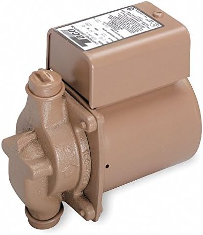 1/40 HP Low Lead Bronze In Line, Wet Rotor Potable Water Circulating Pump