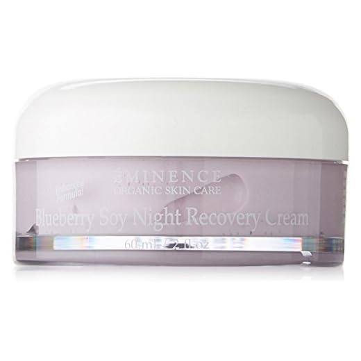 Eminence Blueberry Soy Night Recovery Cream, 2 Ounce