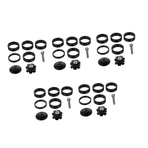 Kit de tournesol portable anti-jeu pour entretoise de casque de vélo