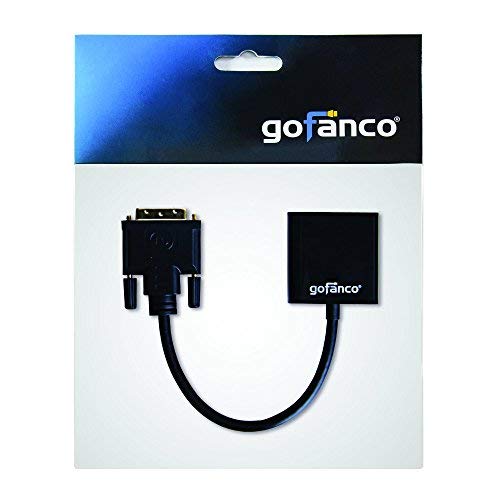 Gofanco Active Dvi-D To Vga Adapter Converter - Male To Female M/F Video Adapter Cable For Dvi-D 24+1 For Dvi Device, Laptop, Pc To Vga Displays, Monitors, Projectors (Dvidvga2) #TOP6