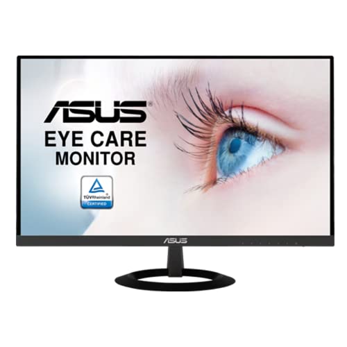ASUS VZ229HE 21.5 Monitor, FHD (1920x1080), IPS, Ultra-Slim Design, Flicker free, Low Blue Light, TUV certified