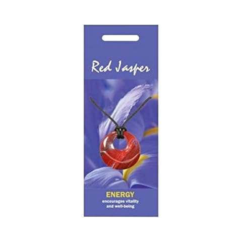 Elegant Red Jasper Pendant for Energy Cover