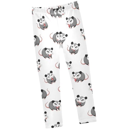 Casual Leggings for Girls Kids,Toddler's Stretch Yoga Pants,Fashion Tights Trousers for Dance Running Sport 4-10T