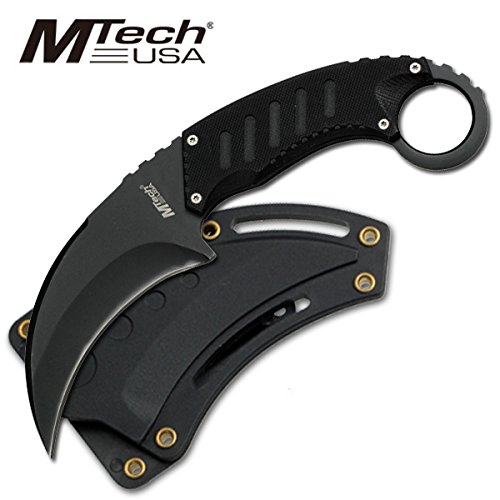 Top Swords MTech USA Robust Tactical 7in Karambit & G10 Grip w Sheath