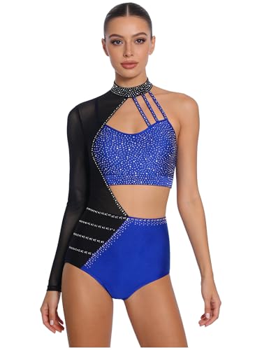 Dancewear femme asymétrique confortable évitant les irritations en gym