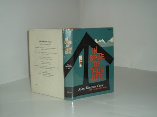 In Spite of Thunder B001M747GS Book Cover