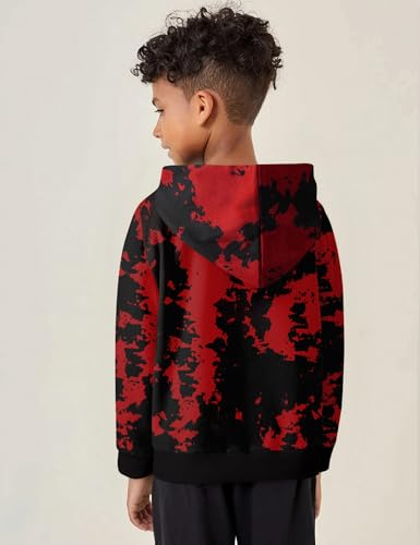 Image of Arshiner Unisex Kids Soft Pullover Hooded Sweatshirt with Pocket Basic Hoodies Sportswear Age 4-13 Years