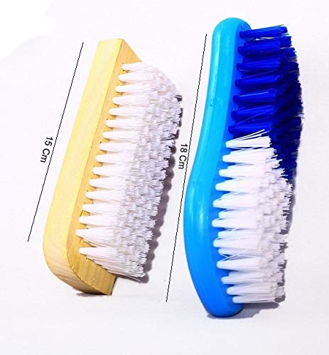 BEST QUALITY MARC CLEANING PRODUCTS Plastic & Wooden Cloth Washing Brush Combo (Beige and Blue) (B075WCW7NB) Amazon Price History, Amazon Price Tracker