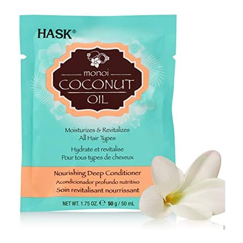 HASK COCONUT MONOI Deep Conditioner Hair Mask, nourishing for all hair types, color safe, and cruelty-free - 1 50g Packette Cover