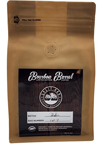 Organic Bourbon Barrel Roasted Coffee Beans 10oz