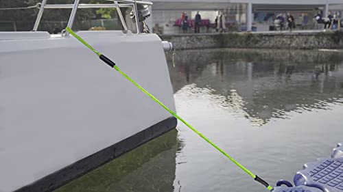 NIUGRECF 4FT Boat Bungee Dock Line Marine Rope 2-Pack for Docking with 316 Stainless Steel Clip Boat Accessory for Kayak, Pontoon, Watercraft, PWC, Seadoo, Wave Runner, Canoe, Power Boat