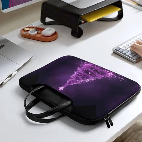 Bolso para portátil 17 pulgadas impermeable morado miniatura 7
