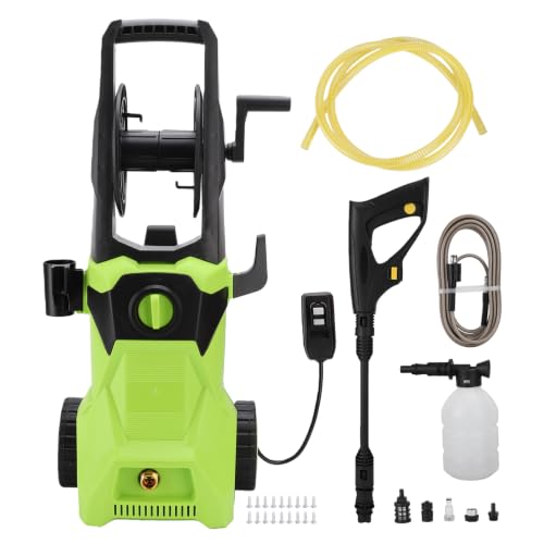 Luocute �d�C�������@�A3200 PSI 2.5 GPM | 0-150°�����\�ȃX�v���[�����h�A�t�H�[���L���m���A�o�P�b�g����̎��z���A�f���A�����[���[�J�[�g�A��ԗp