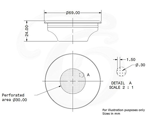 EDESIA ESPRESS - ROCKET - Canasta de repuesto para portafiltros - Para expreso sencillo - 7 g - Imagen 5
