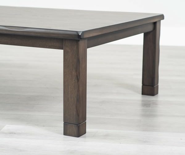 ダークブラウン 大型　こたつ Amazon.co.jp : 120コタツ むさしⅢ DBR ダークブラウン 天板のなぐり
