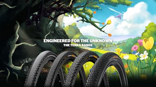 Continental Reifen 700X40 (40-622) Terra Trial Perf T.Ready Weiche E25 Fahrrad, Erwachsene, Unisex, Schwarz, 700 x 40 C