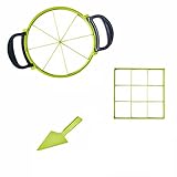 Juego De Divisores De Tartas, Marcador De Porciones Iguales De Tartas De Plástico, Herramienta De Repostería Para Hornear (Divisor De 8 Partes + Divisor De 9 Partes + Espátula De Pastel)