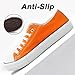 Unisex Low Top Lace Up Casual Canvas Shoes for Women and Men, Comfortable Lightweight Classic Fashion Sneakers Popular 2026, Zapatillas Casual De Lona De Moda para Hombre Y Mujer Orange