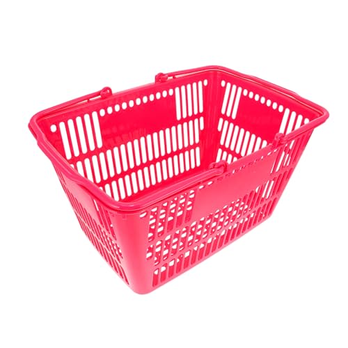 DOITOOL Cesta De Práctica De Plástico Cesta y Centros Comerciales Para Almacenar Cerveza y Cosas