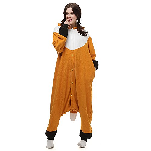 Bgokta Disfraces De Cosplay Para Adultos Pijamas De Animales One Piece Zorro, Xl Bgokta Disfraces De Cosplay Para Adultos Pijamas De Animales One Piece Zorro, Xl