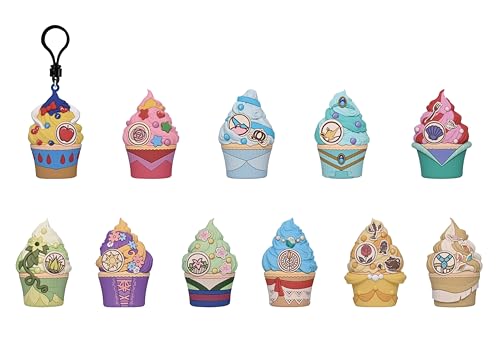 Disney Princess Cupcakes Series 70 &ndash; 3D Foam Bag Clip &ndash; 