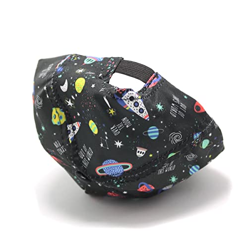 Boné Infantil Criança Kids De 0 A 3 Anos Diversos Modelos A1 (Tamanho Único, Preto-Planeta)