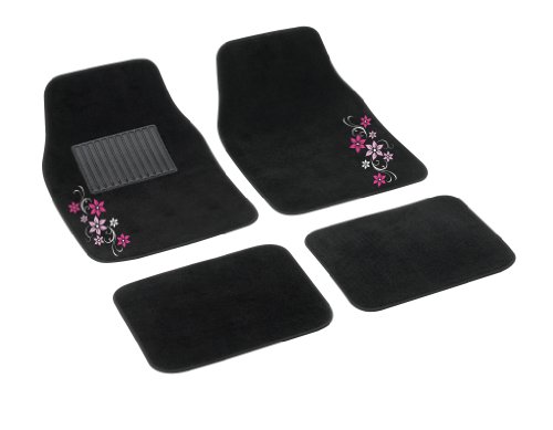 Tapis auto My Star antidérapants 4 pièces pour une protection de sol optimale