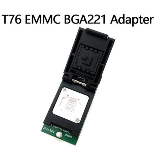Adaptador EMMC BGA221 DIP48 para programadores T76 con transmision estable 5
