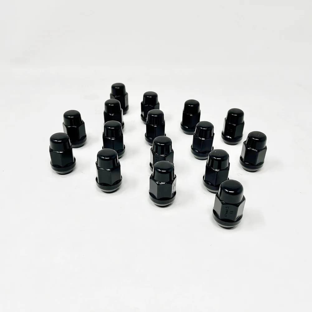 Gorilla Wheel Locks/Lug Nuts 12 x 1.5 - Gloss Black for 1997-2019 C5, C6, C7, Z06, ZR1, Grand Sport Corvette (Lug Nuts & Wheel Locks)