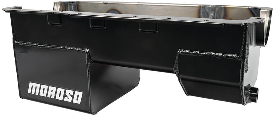 Moroso 20511 Oil Pan for Ford 5.0L Engines in Fox Chassis Vehicles