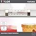 Taylor Large Dial Kitchen Refrigerator/Freezer Kitchen Thermometer with Suction Cups, Refrigerator/Fridge Thermometer - 2 Pack