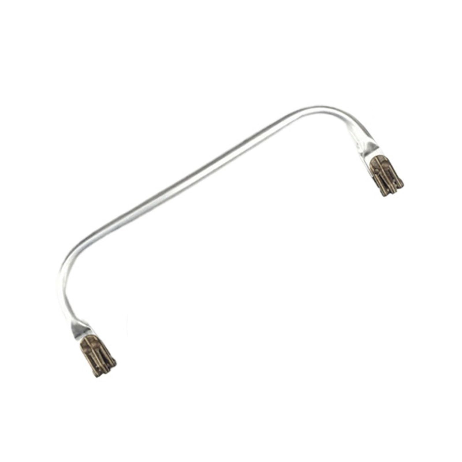 Metalowa rama torebki, rama sprzęgła torby, 16-40cm Metalowa rama torebki Aluminiowa rurka Uchwyt torby Akcesoria Części sprzęgła(Light Gold 40cm)